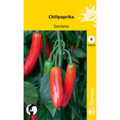 Chilipaprika  Serrano  siemen