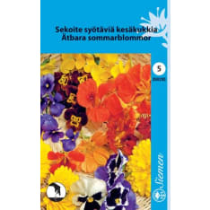 Annual flower mixture edible flowers