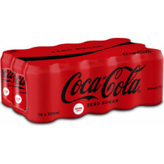 Coca-Cola Zero 0,33 l 15-pack virvoitusjuoma
