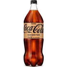 Coca-Cola Zero Vanilja 1,5 l virvoitusjuoma