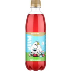 Muumi Sokeriton Metsämansikka 0,5l virvoitusjuoma