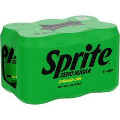 Sprite Zero 0.33 l 6-pack soft drink