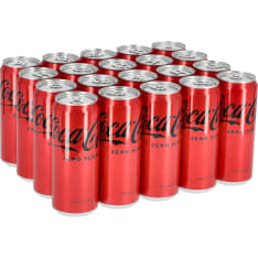 Coca-Cola Zero Sugar 20x0,33 l virvoitusjuoma