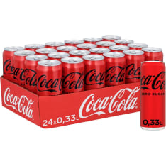 Coca-Cola Zero Sugar 24x0,33l virvoitusjuoma