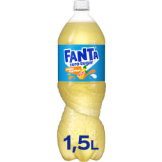 Fanta Zero Ananas & Greippi virvoitusjuoma 1,5 L