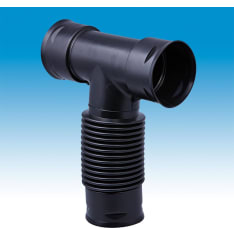 Flexible PEH T-piece 110mm/0-60°