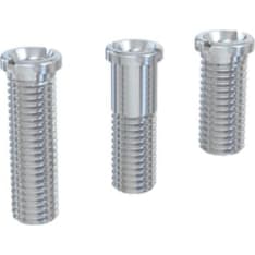 Prevex 3-part Screw set for underbody valves