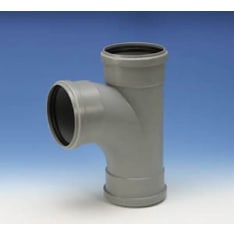 Merika HT-T+ 110 / 110 x 88,5 mm pyöristetty T-yhde