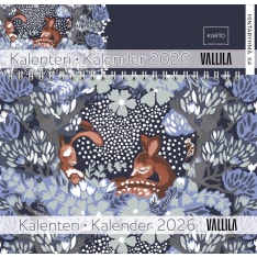 Vallila 2026 wall calendar