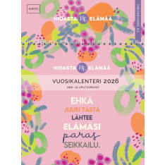 Slow life 2026 wall calendar