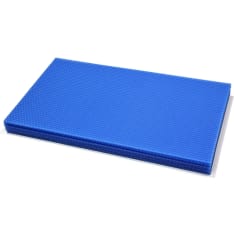 Mesimestari 3 pcs blue beeswax plate