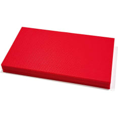 Mesimestari 3 pcs red beeswax plate
