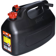 Plastex 10L black petrol can