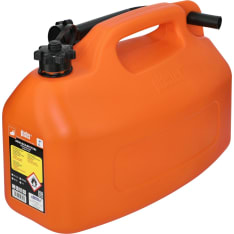 Plastex 10L orange petrol can