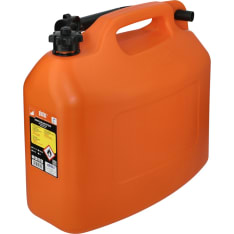 Plastex 18L orange petrol can