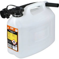 Plastex 5L transparent petrol can
