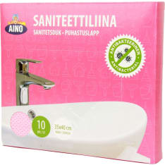 Aino antibakteerinen saniteettiliina 10 kpl
