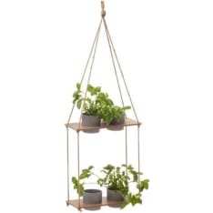 Valley Herb shelf with metal pots
