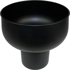 Pot metal dia 30cm h. 32cm