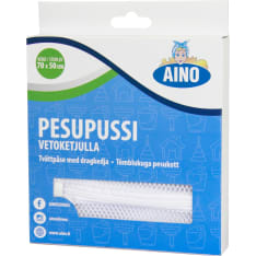 Aino70x50 cm vetoketjulla pesupussi
