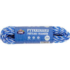 Aino 20 m 4 mm kierretty pyykkinaru
