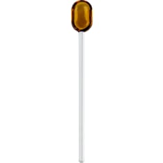 Crush a yellow/clear glass spoon