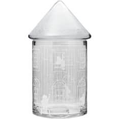 Muurla Moomin Moomin House 30.5cm glass jar