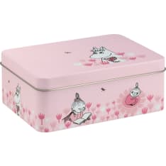 Moomin tin box Girls 14,5x10,5cm