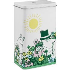 Moomin coffee tin jar In the Garden 20cm