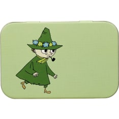 Moomin tin box Snufkin 10x6,5cm