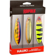 Rapala Kalatakuu Hauki ruovikko aurinkoinen viehesarja
