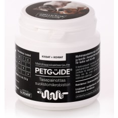 PetGuide suolisto 75g maitohappobakteeri koirille ja kissoille