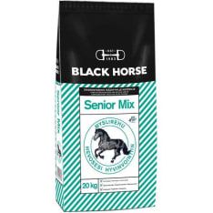 Black Horse Senior Mix 20 kg myslirehu hevosille ja poneille