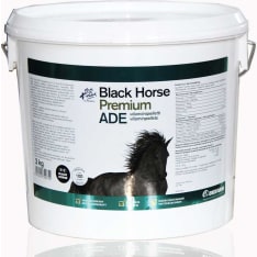 Black Horse Premium 3 kg ADE vitamiinipelletti hevoselle