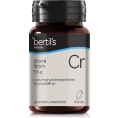 Bertil's Chrome 100 tabl. dietary supplement