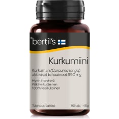Bertil’s Kurkumiini 90 tabl. ravintolisä