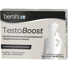 Bertil´s Testo Boost 60 tabl. ravintolisä