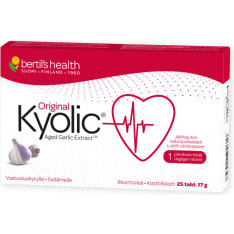 Kyolic Original 25 tabl. ravintolisä