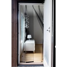 Ötökkä Eco 4-slat 95 x 215 cm black door curtain