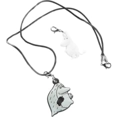 Cailap Moomin Moomintroll + Boogeyman necklace