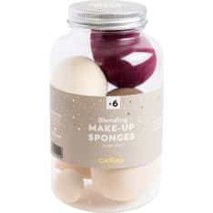 Blender meikkisienet lahjapurkissa 6 kpl