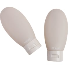 Cailap 2 kpl beige matkapullotuubit