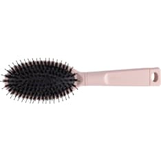 Cailap luonnonharjas-muovipiikki hiusharja