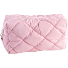 Cailap Topattu pinkki meikkilaukku