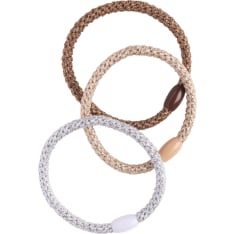 Cailap glitter ohuet punotut hiuslenkit