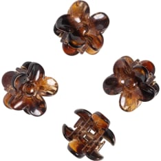Cailap Flower 4pcs small hair clips