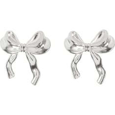 Cailap bow tie button earrings assortment of colours