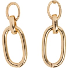 Cailap hanging chain with assortment of colours earrings