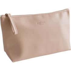 Cailap beige cosmetic bag