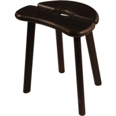 Pinetta Saunama black stool